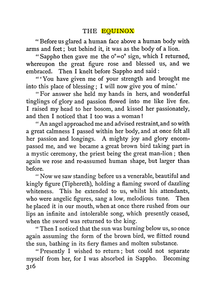 Original scan of The Equinox (Volume I, Number I), PDF page 324