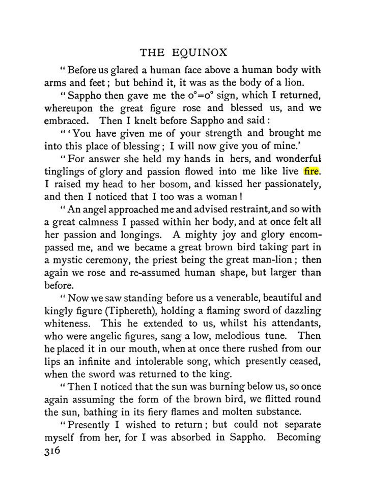 Original scan of The Equinox (Volume I, Number I), PDF page 324