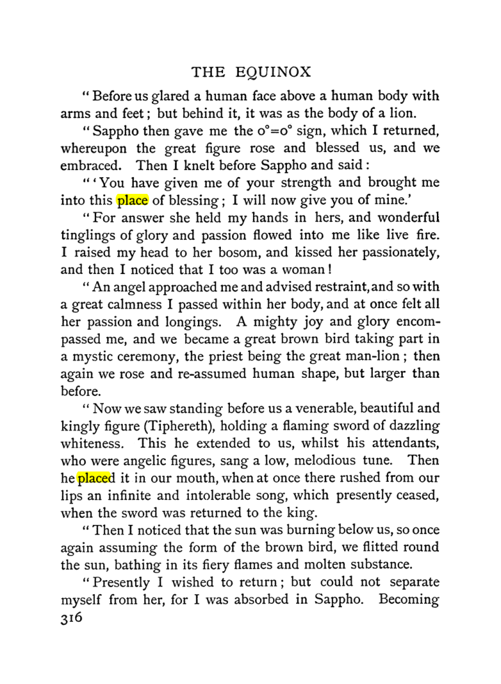 Original scan of The Equinox (Volume I, Number I), PDF page 324