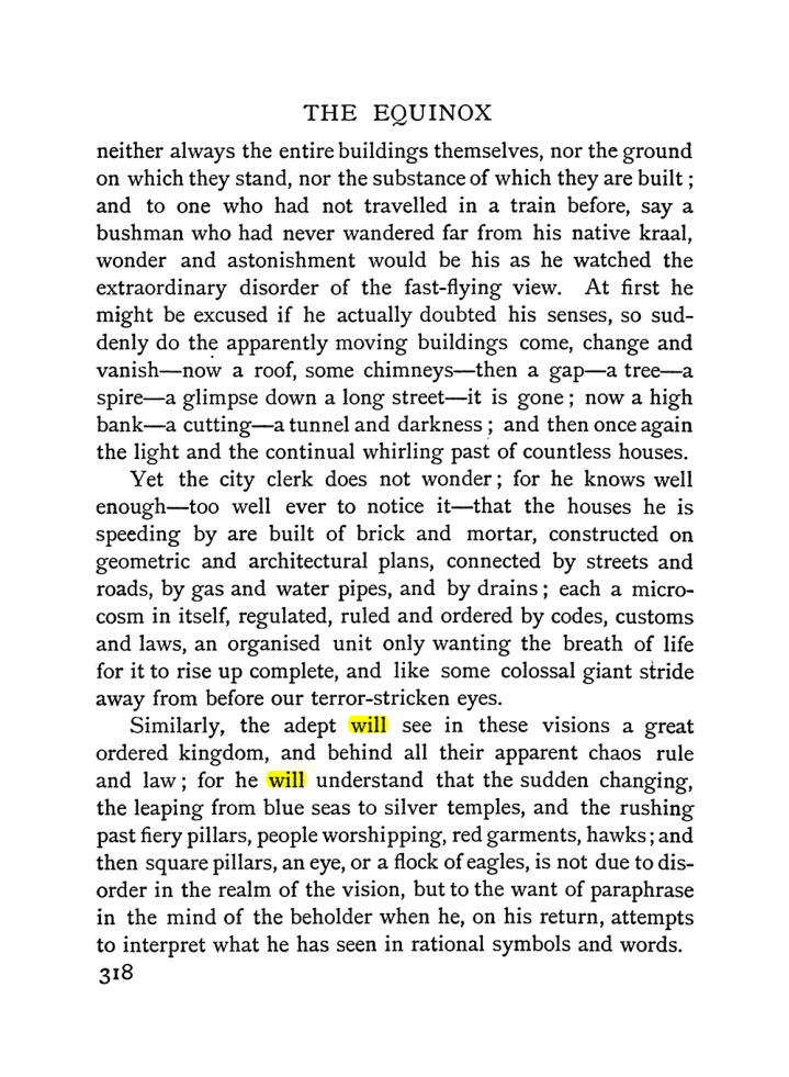 Original scan of The Equinox (Volume I, Number I), PDF page 326