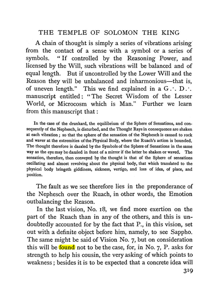 Original scan of The Equinox (Volume I, Number I), PDF page 327