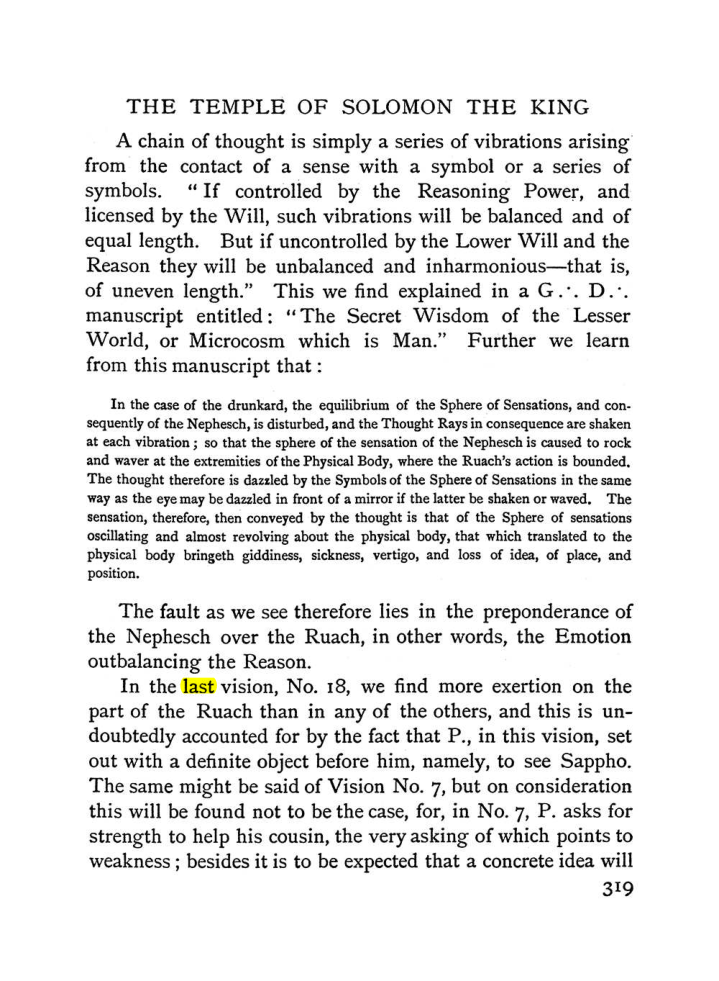 Original scan of The Equinox (Volume I, Number I), PDF page 327