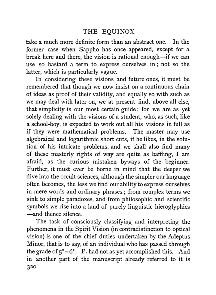 Original scan of The Equinox (Volume I, Number I), PDF page 328