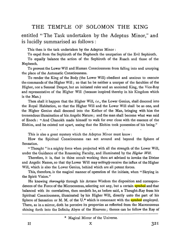 Original scan of The Equinox (Volume I, Number I), PDF page 329
