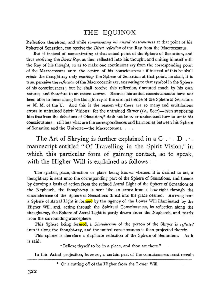 Original scan of The Equinox (Volume I, Number I), PDF page 330