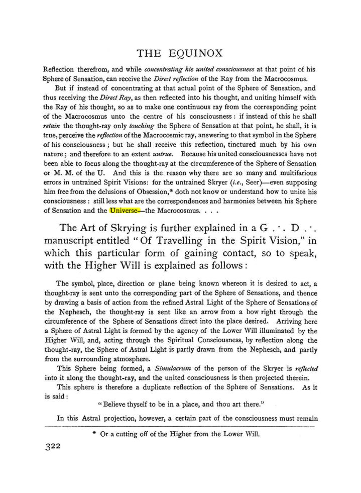 Original scan of The Equinox (Volume I, Number I), PDF page 330