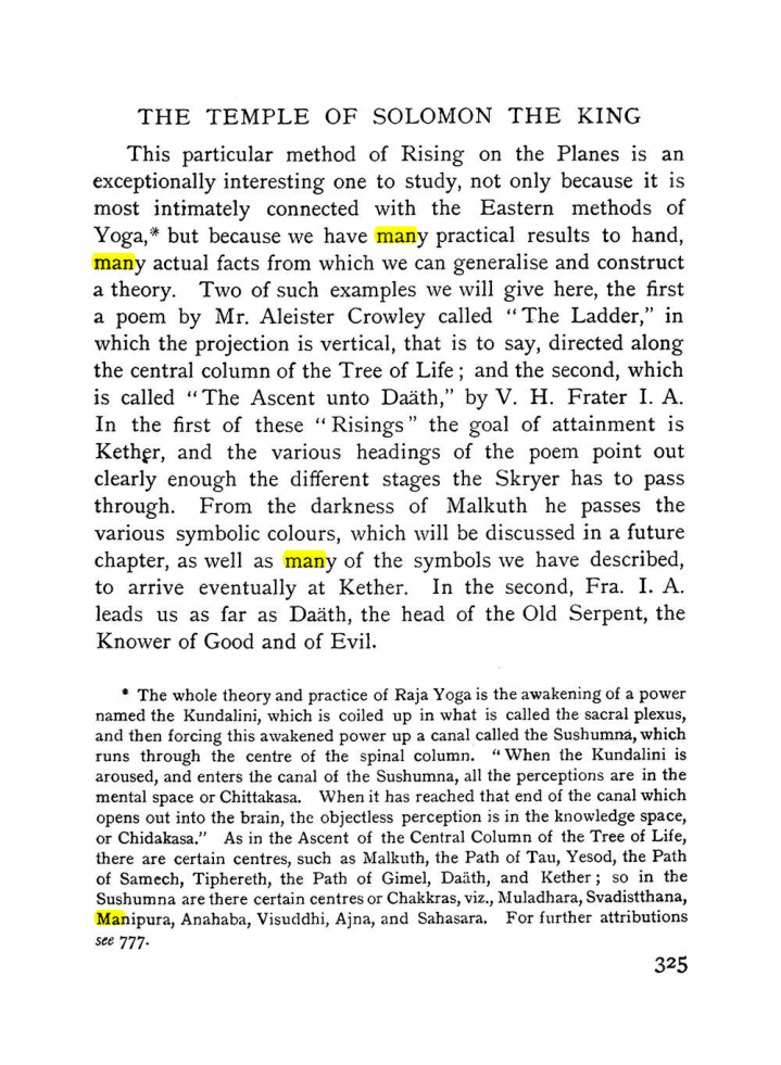 Original scan of The Equinox (Volume I, Number I), PDF page 333