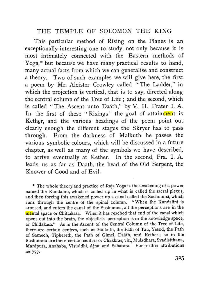 Original scan of The Equinox (Volume I, Number I), PDF page 333