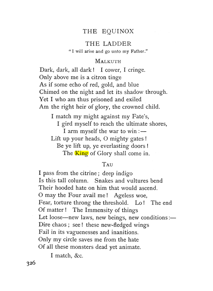 Original scan of The Equinox (Volume I, Number I), PDF page 334