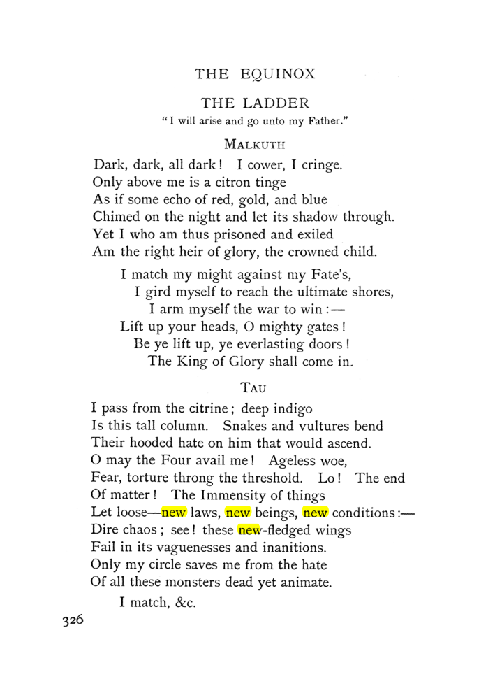 Original scan of The Equinox (Volume I, Number I), PDF page 334