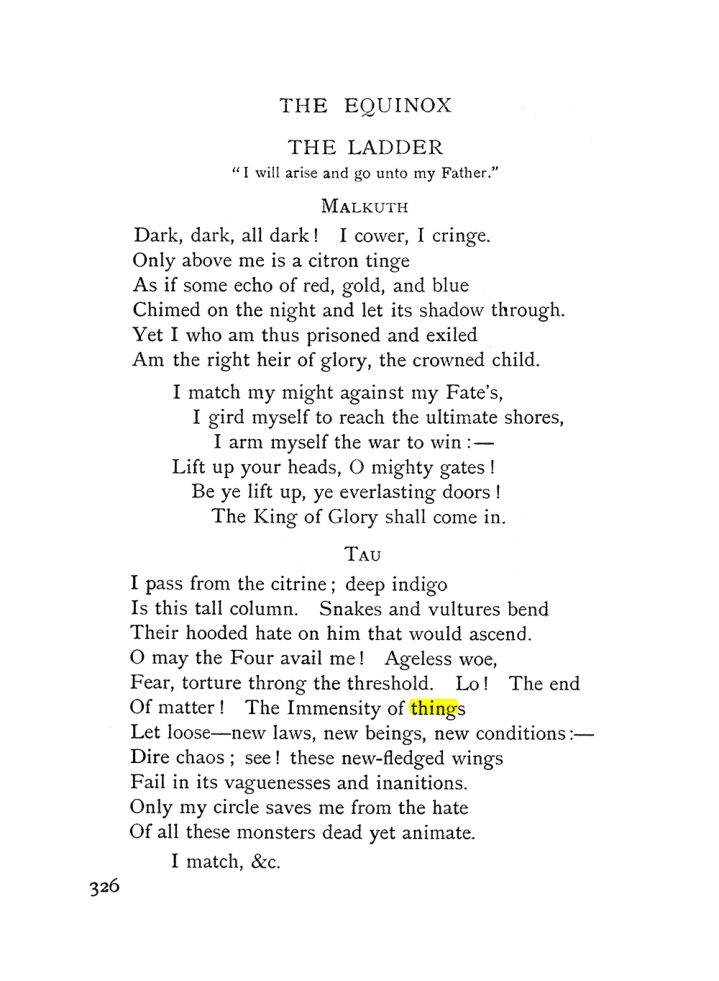 Original scan of The Equinox (Volume I, Number I), PDF page 334