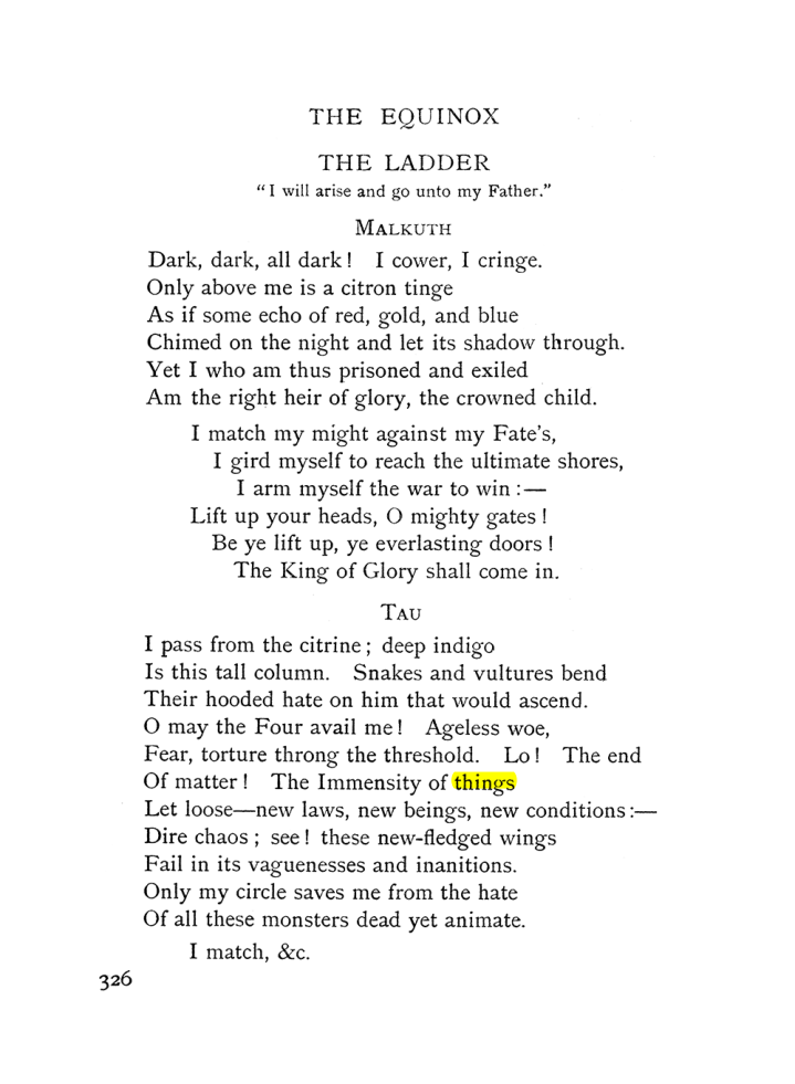 Original scan of The Equinox (Volume I, Number I), PDF page 334