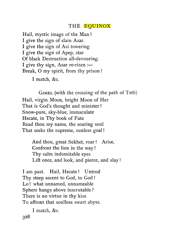 Original scan of The Equinox (Volume I, Number I), PDF page 336