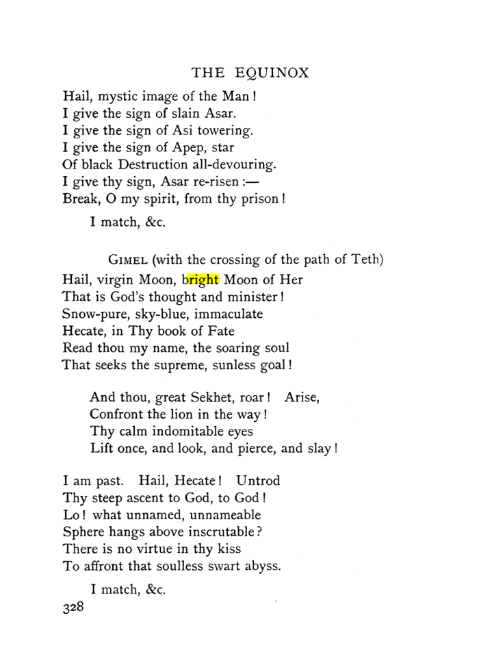 Original scan of The Equinox (Volume I, Number I), PDF page 336