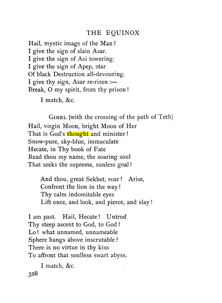 Original scan of The Equinox (Volume I, Number I), PDF page 336