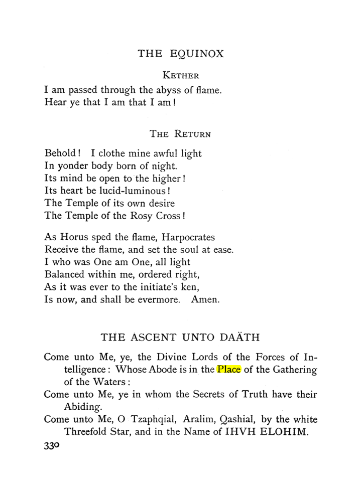 Original scan of The Equinox (Volume I, Number I), PDF page 338