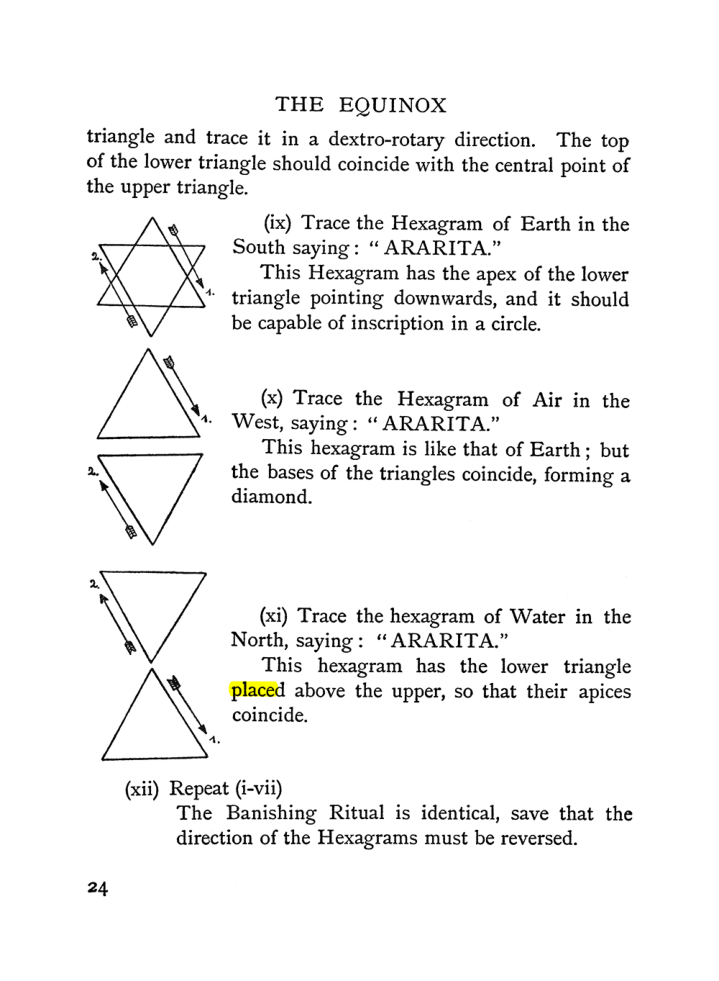 Original scan of The Equinox (Volume I, Number I), PDF page 34