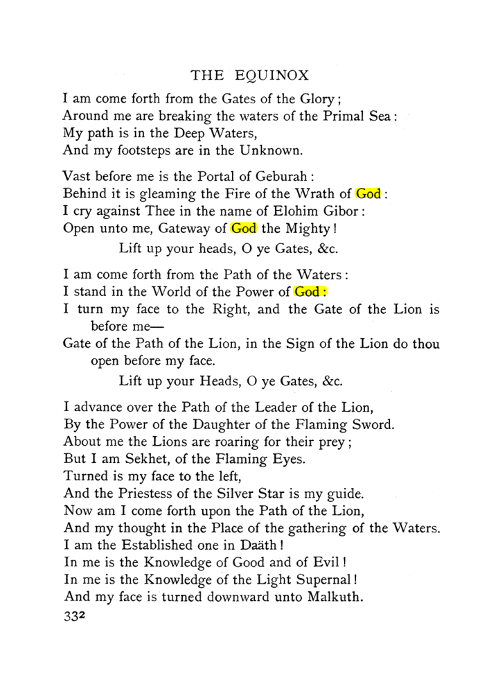 Original scan of The Equinox (Volume I, Number I), PDF page 340