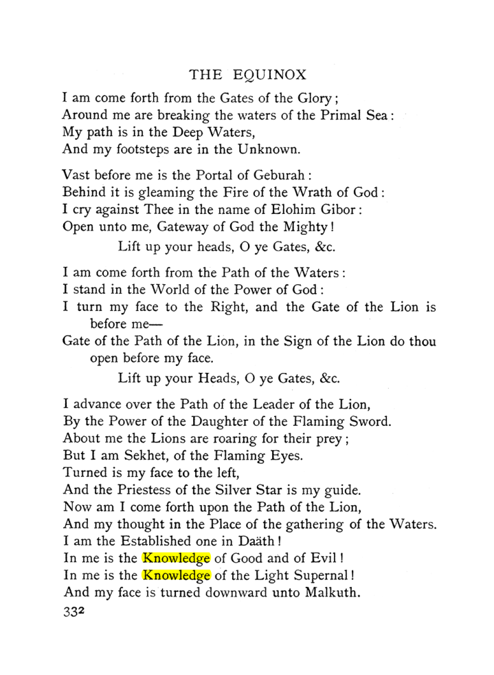 Original scan of The Equinox (Volume I, Number I), PDF page 340