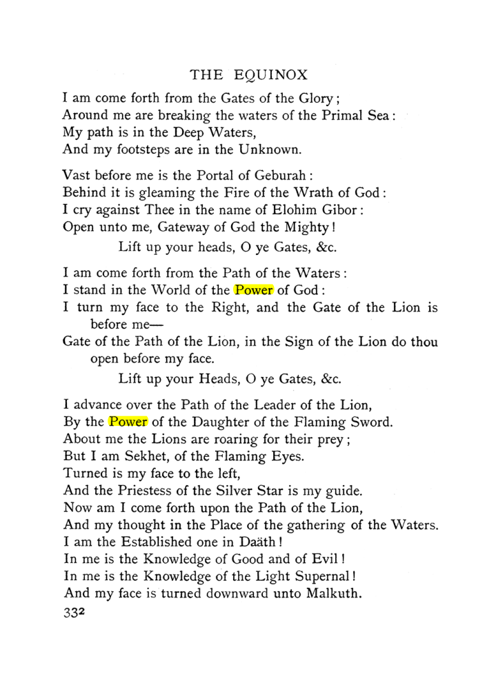 Original scan of The Equinox (Volume I, Number I), PDF page 340