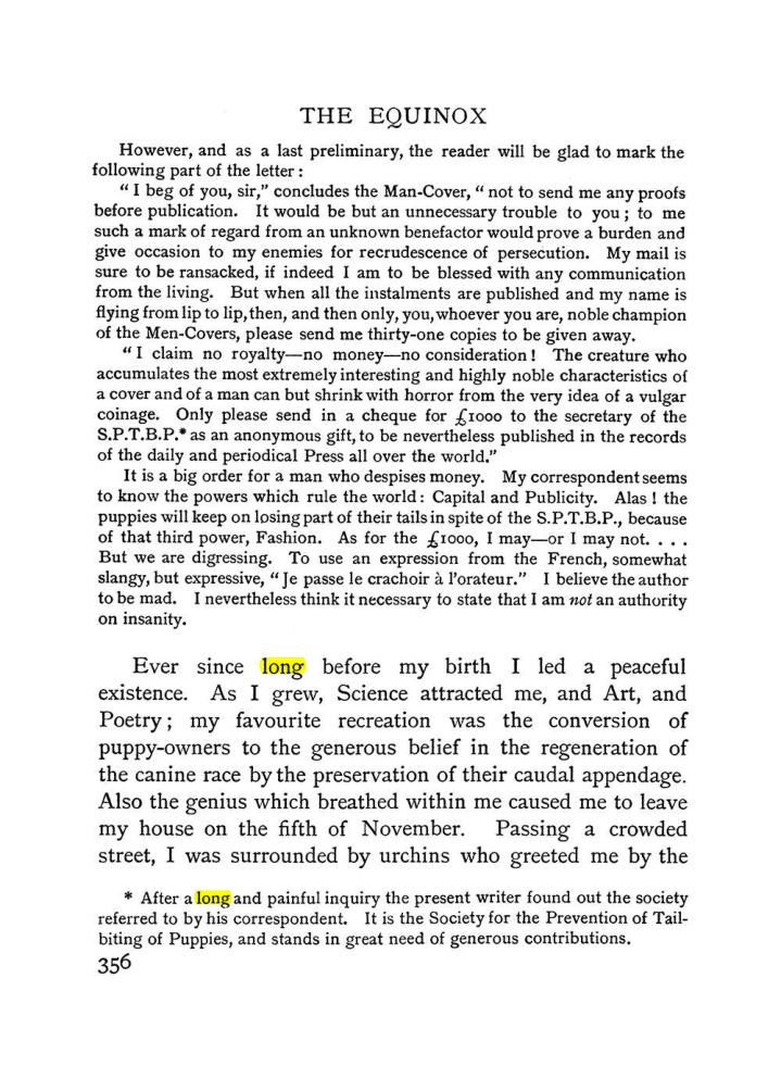 Original scan of The Equinox (Volume I, Number I), PDF page 364