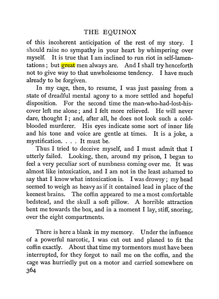 Original scan of The Equinox (Volume I, Number I), PDF page 372