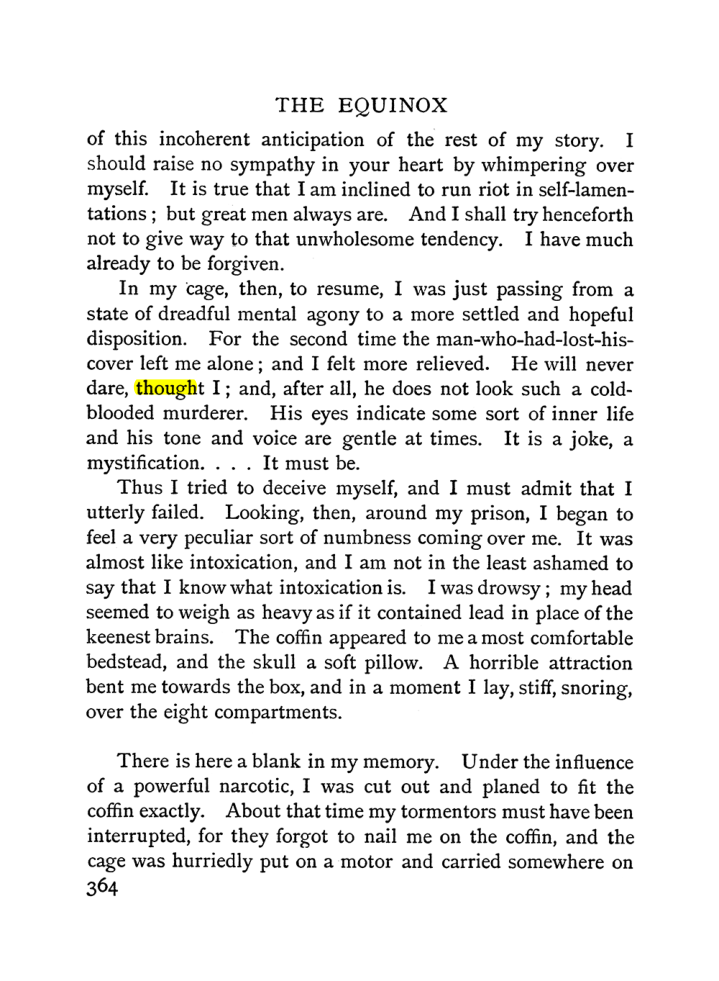 Original scan of The Equinox (Volume I, Number I), PDF page 372