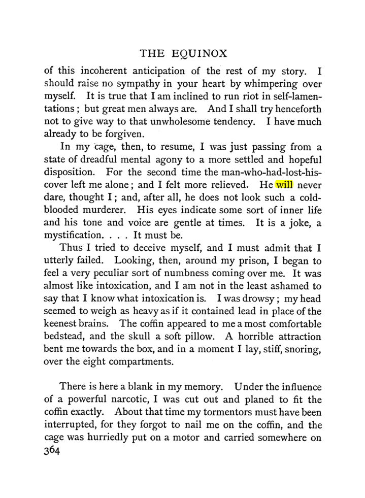 Original scan of The Equinox (Volume I, Number I), PDF page 372