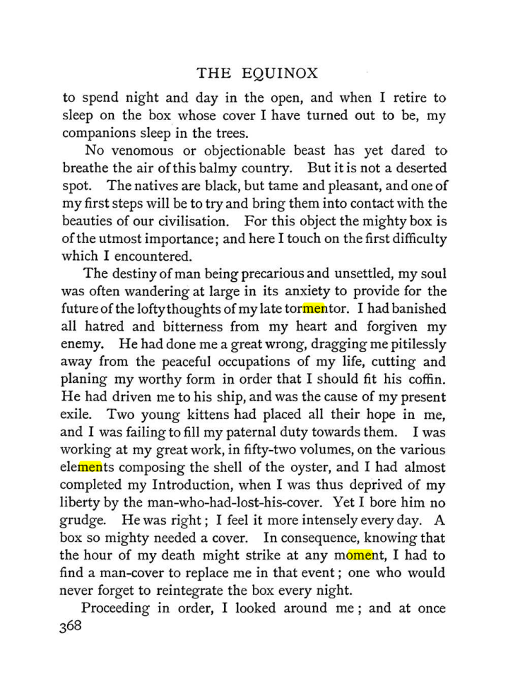 Original scan of The Equinox (Volume I, Number I), PDF page 376