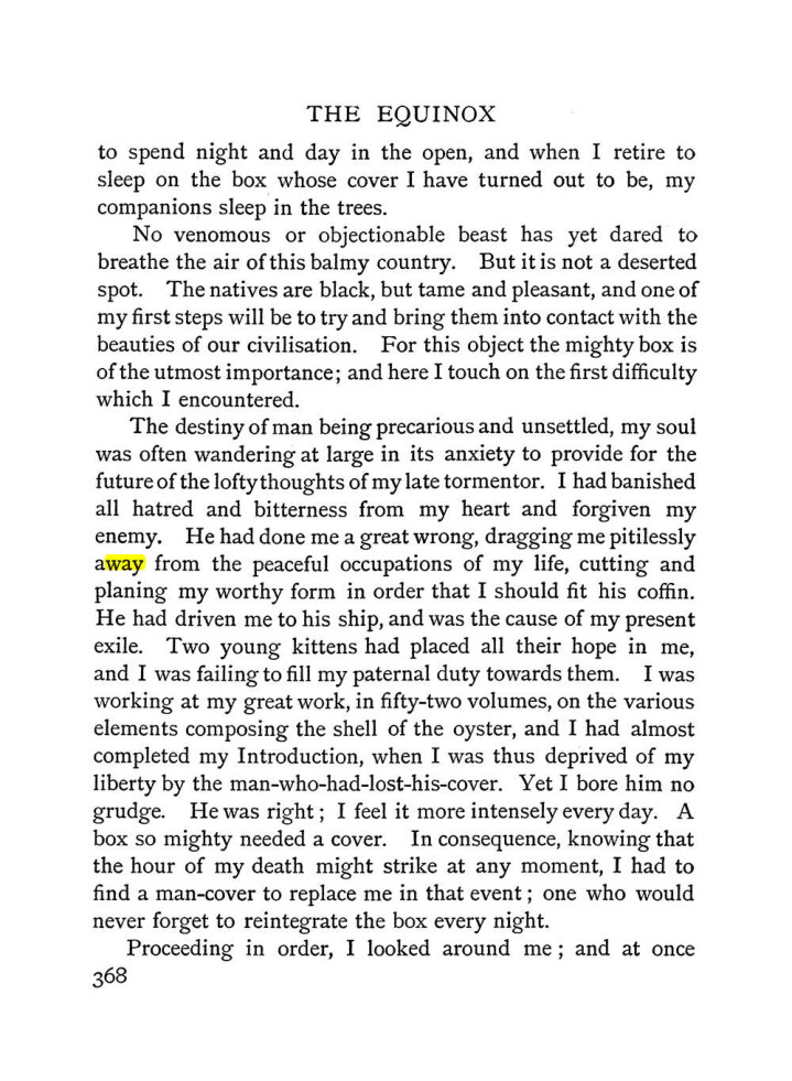 Original scan of The Equinox (Volume I, Number I), PDF page 376