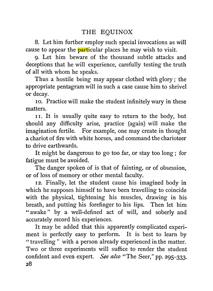 Original scan of The Equinox (Volume I, Number I), PDF page 38