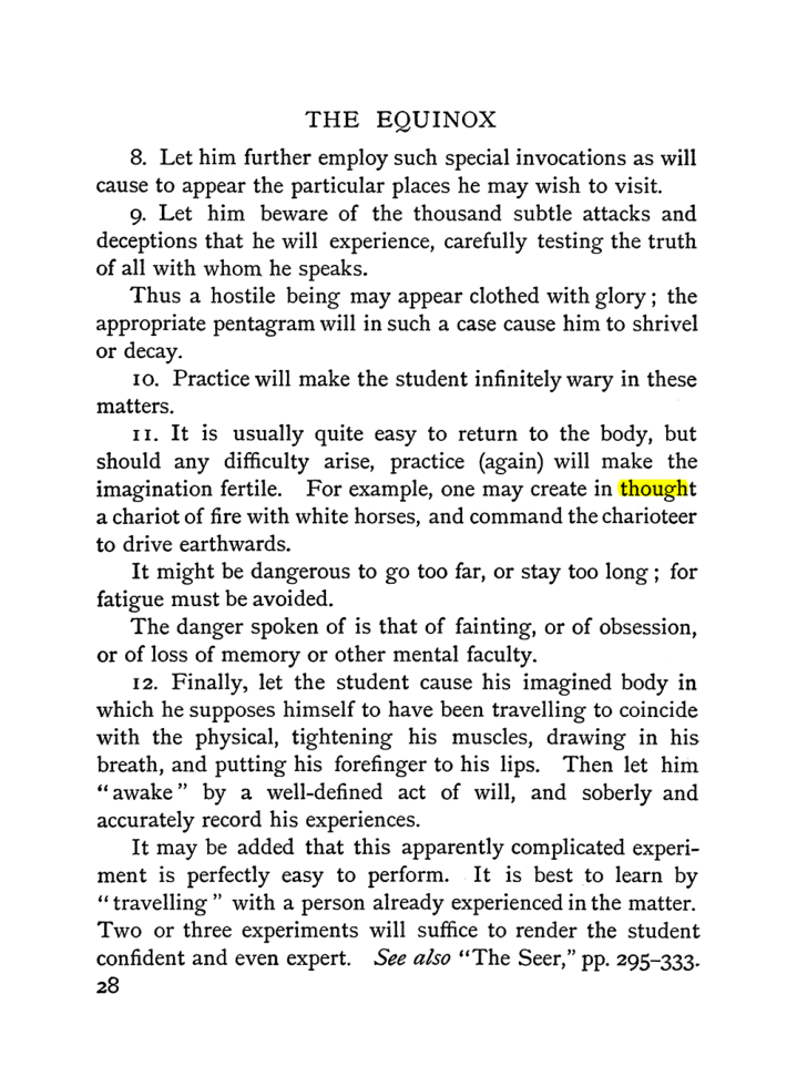 Original scan of The Equinox (Volume I, Number I), PDF page 38