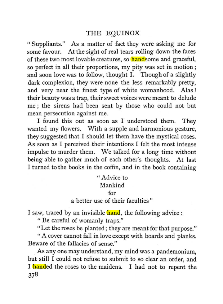 Original scan of The Equinox (Volume I, Number I), PDF page 386