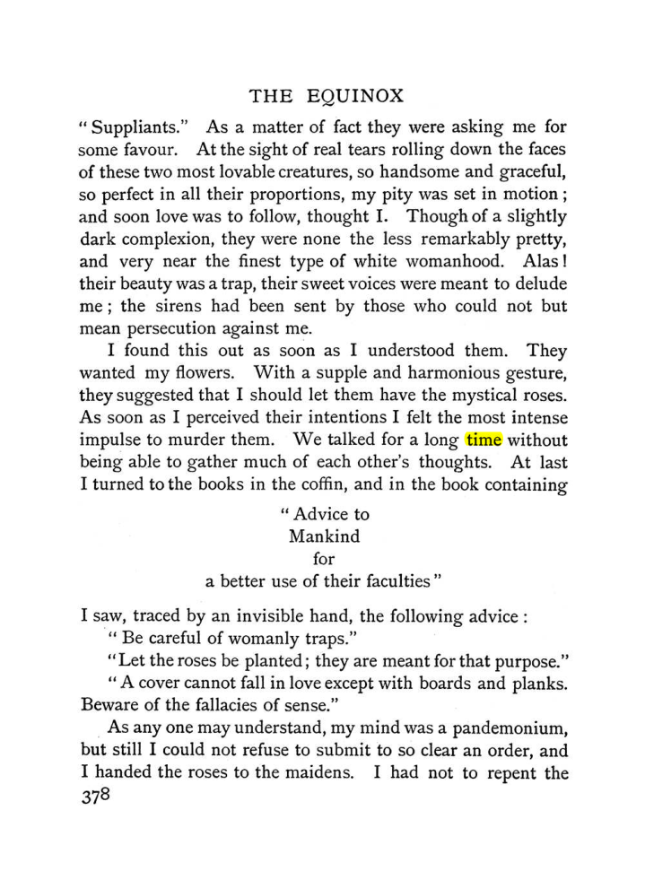 Original scan of The Equinox (Volume I, Number I), PDF page 386