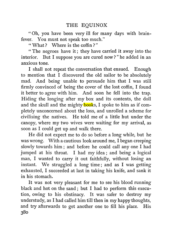 Original scan of The Equinox (Volume I, Number I), PDF page 388