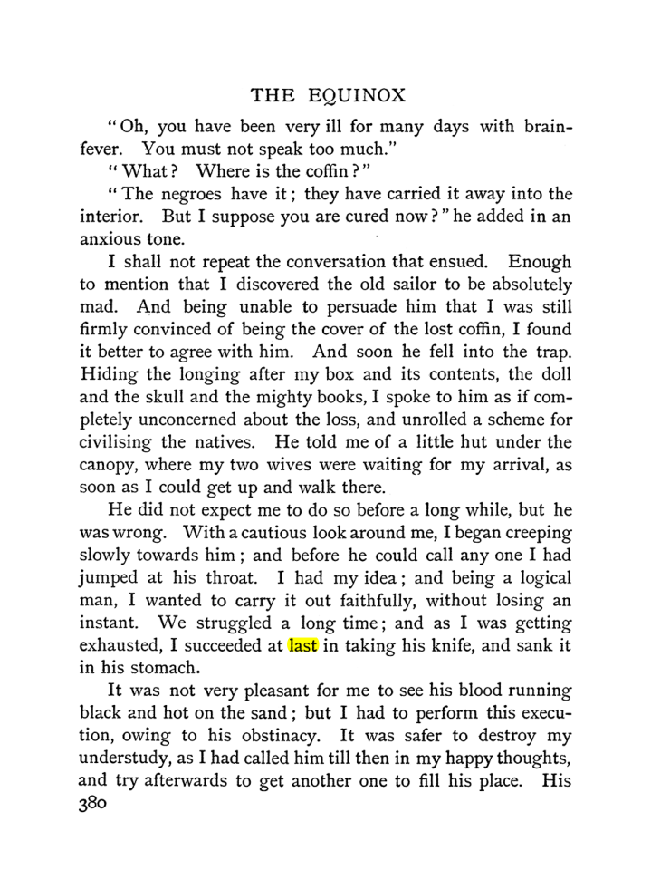 Original scan of The Equinox (Volume I, Number I), PDF page 388