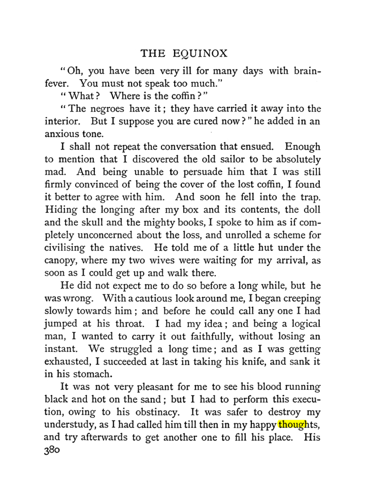 Original scan of The Equinox (Volume I, Number I), PDF page 388