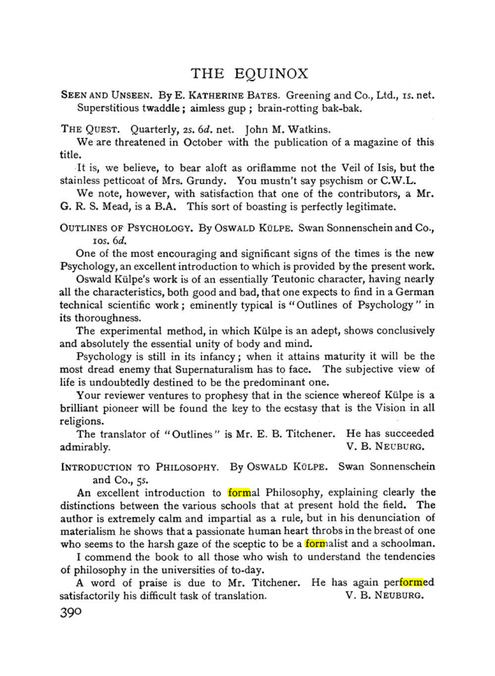 Original scan of The Equinox (Volume I, Number I), PDF page 398