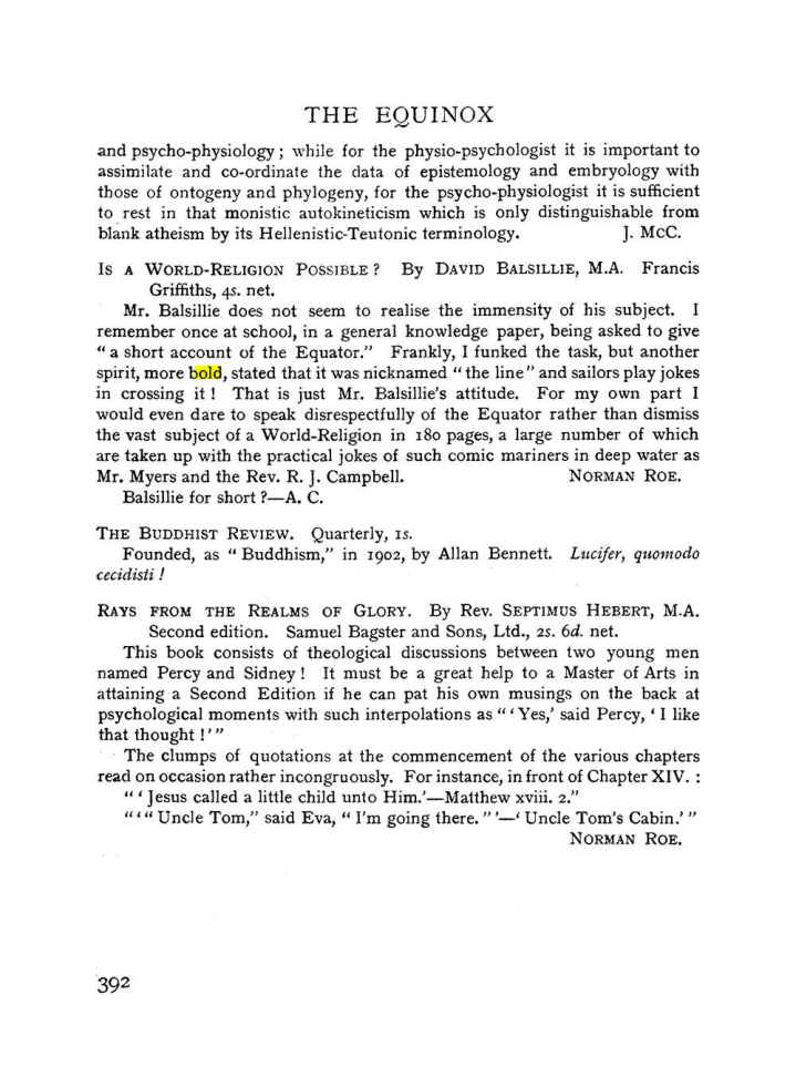 Original scan of The Equinox (Volume I, Number I), PDF page 400