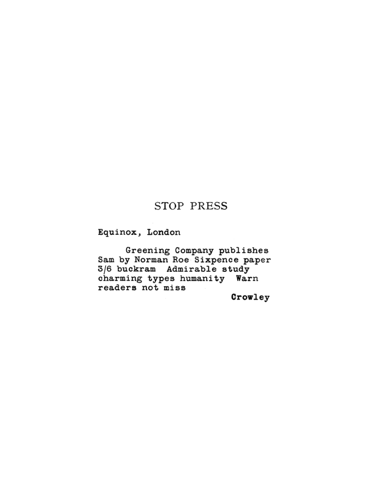 Original scan of The Equinox (Volume I, Number I), PDF page 407