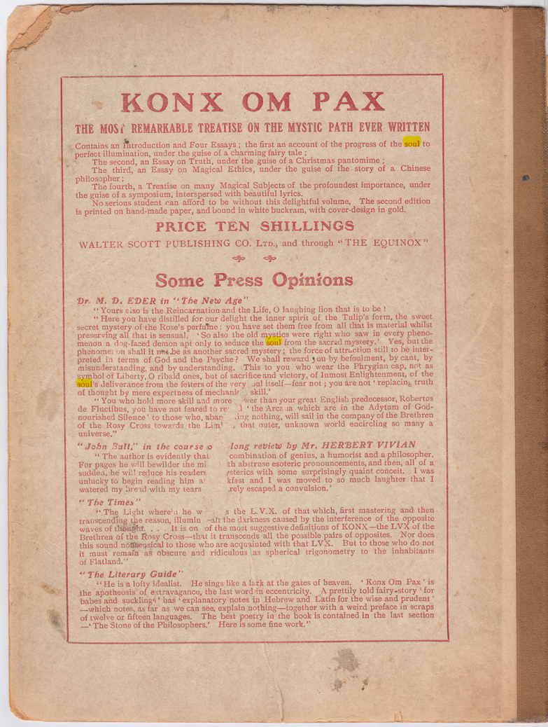 Original scan of The Equinox (Volume I, Number I), PDF page 416