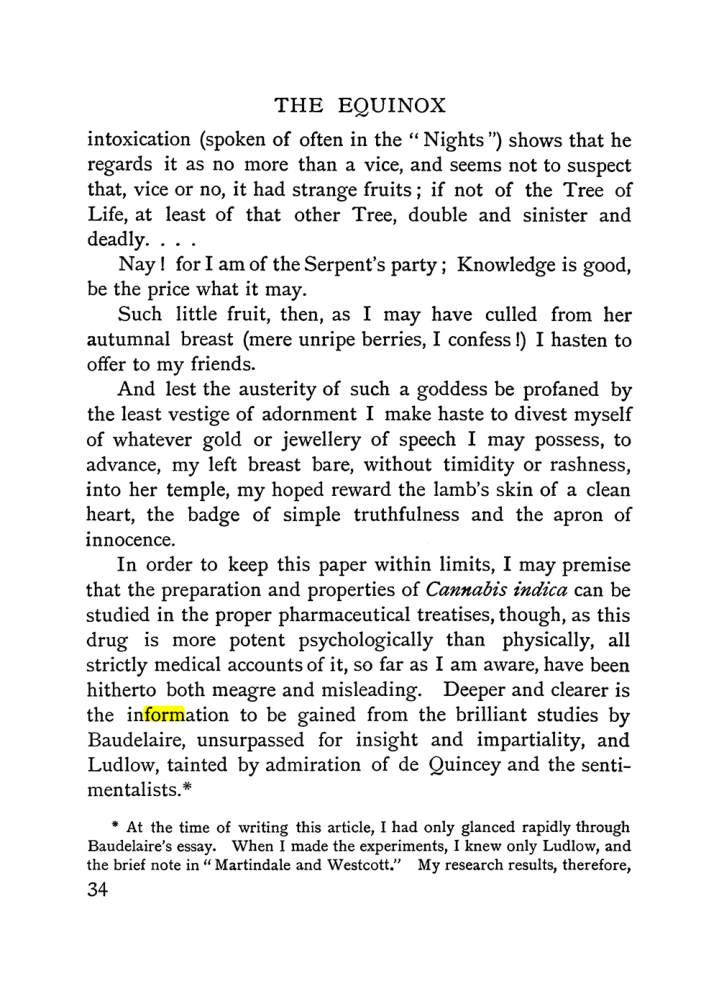 Original scan of The Equinox (Volume I, Number I), PDF page 44