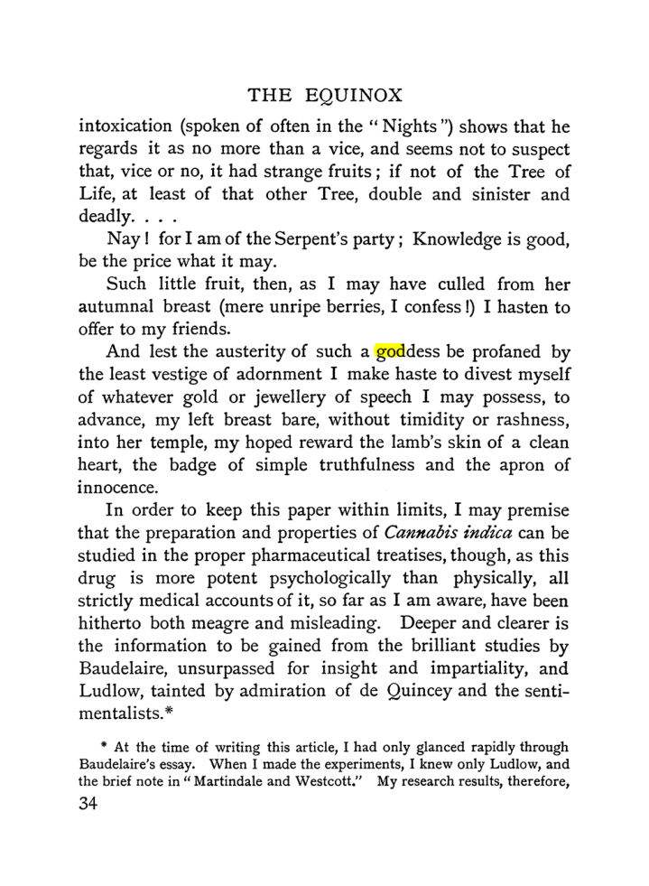 Original scan of The Equinox (Volume I, Number I), PDF page 44