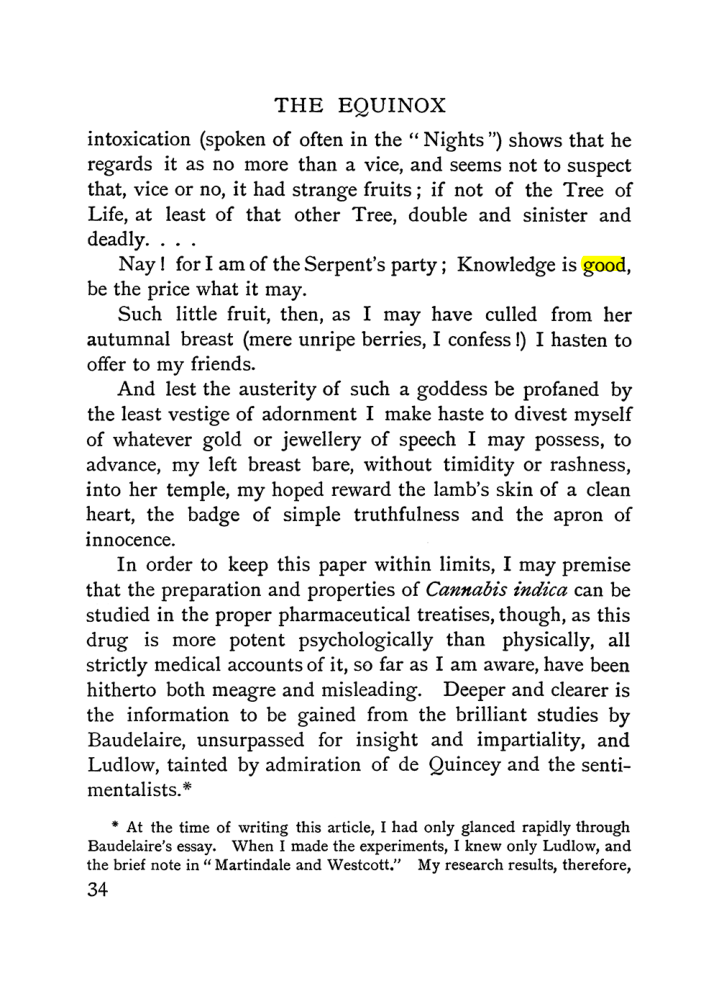 Original scan of The Equinox (Volume I, Number I), PDF page 44