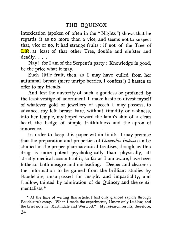 Original scan of The Equinox (Volume I, Number I), PDF page 44