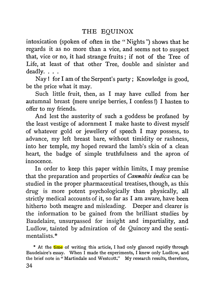 Original scan of The Equinox (Volume I, Number I), PDF page 44