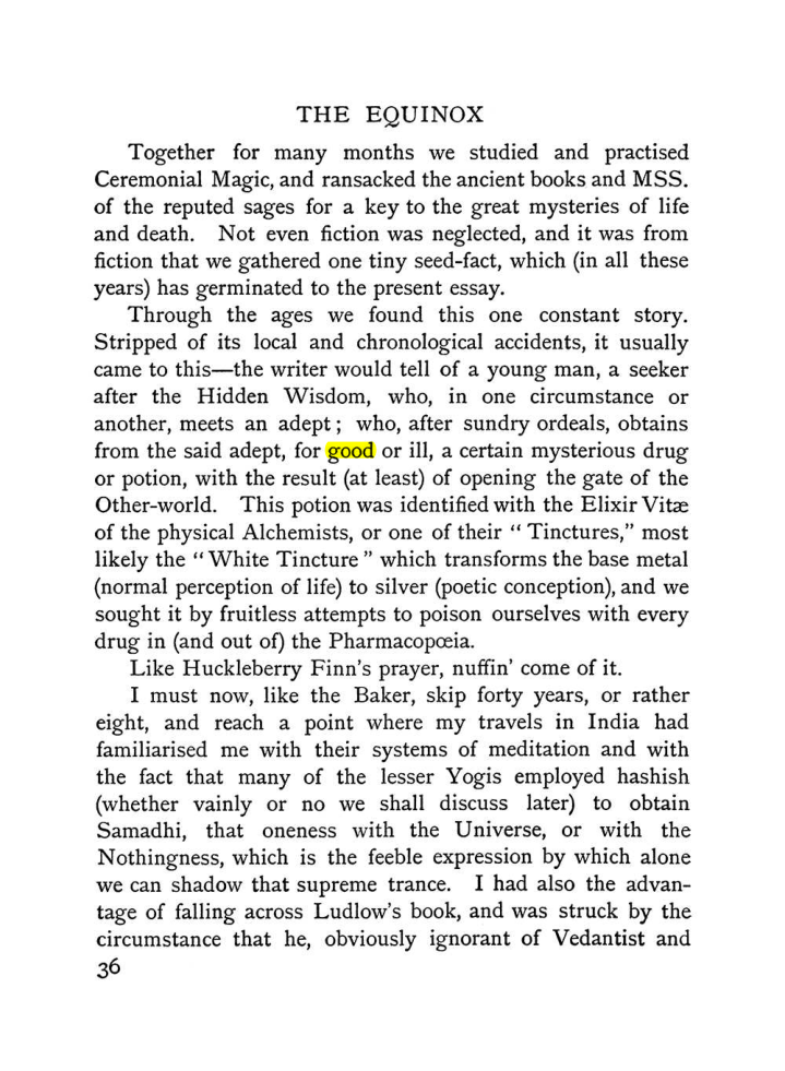 Original scan of The Equinox (Volume I, Number I), PDF page 46