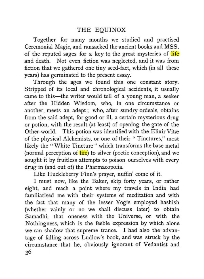 Original scan of The Equinox (Volume I, Number I), PDF page 46