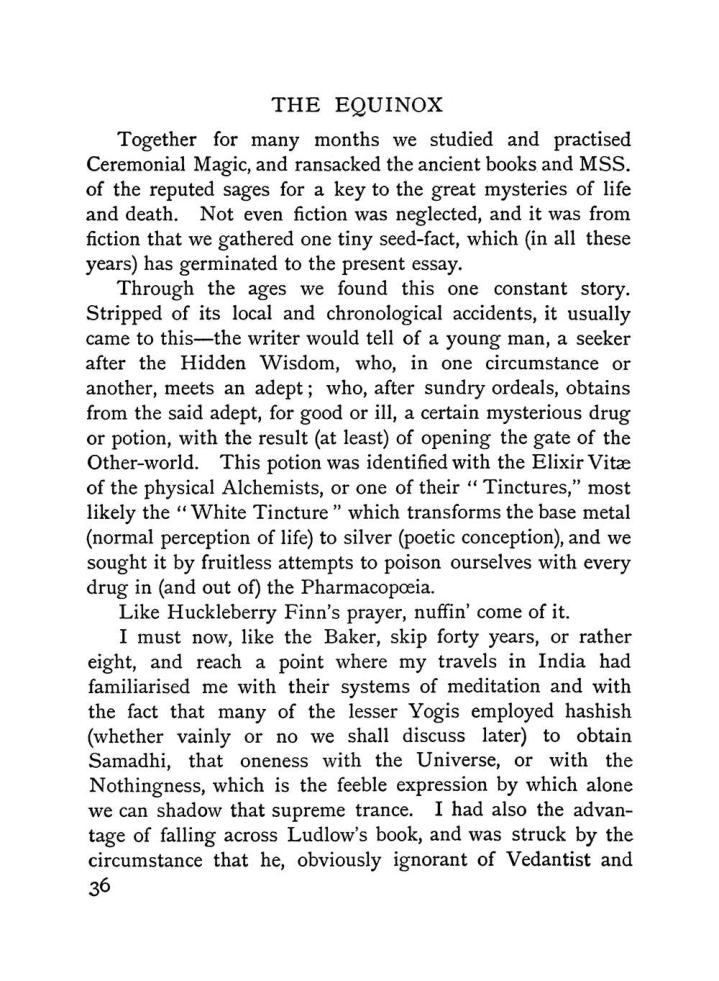 Original scan of The Equinox (Volume I, Number I), PDF page 46