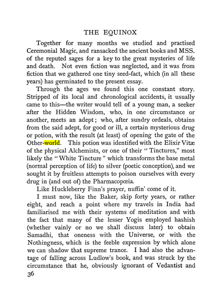 Original scan of The Equinox (Volume I, Number I), PDF page 46